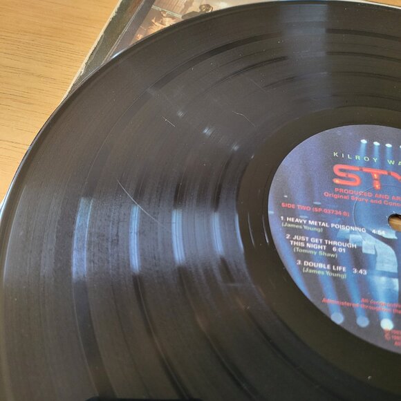 STYX Kilroy Was Here Vinyl LP 1983 A&M Records SP 3734 Rock Music LPB - Picture 8 of 9